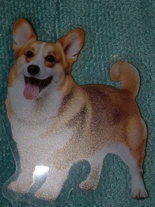 Dog Cute one new. Clear vinyl sticker no refunds regular mail only Very nice