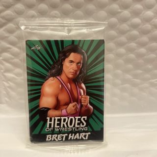 2023 Leaf Heroes Of Wrestling 10 Card Sealed Pack (GREEN) Set Hogan Flair Cody