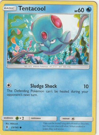 Pokemon Card: Tentacool