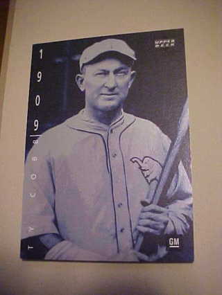 1994 Ty Cobb Upper Deck Baseball Card #3 