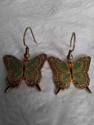 Butterfly Earrings! New! Free Shipping!
