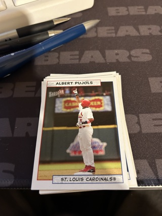 2005 bazooka albert pujols