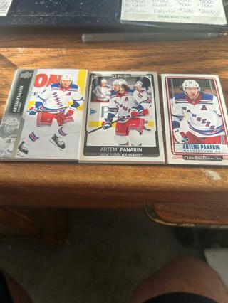 (17)ct 2021-22 OPC Upper Deck Artemi Panarin Lot