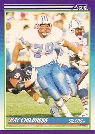 Tradingcard - NFL - 1990 Score - #116 - Ray Childress - Houston Oilers