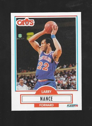 1990 FLEER LARRY NANCE #35