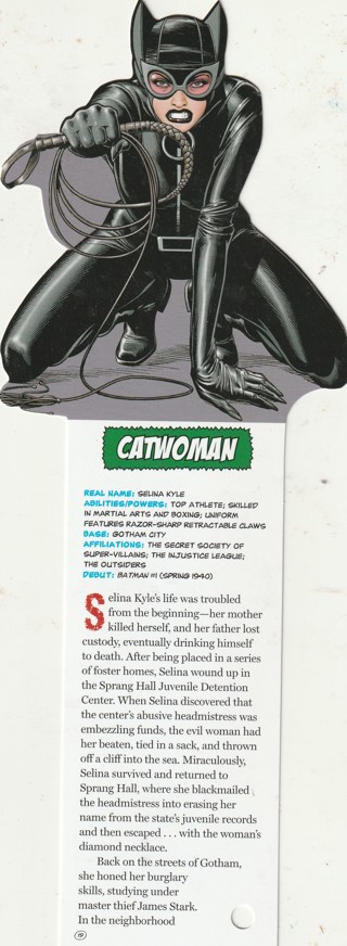 Fandex, DC Comics Card: Very Unusual Shape: CATWOMAN