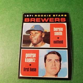 1971 Topps Vintage Baseball Card # 204 - 1971 ROOKIE STARS - BREWERS - EXMT/NRMT