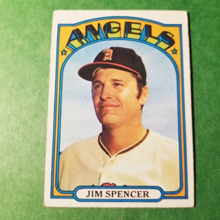 1972 - TOPPS BASEBALL CARD HI NO. 419 - JIM SPENCER - ANGELS