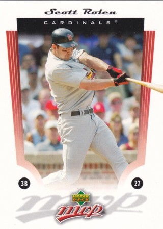 Scott Rolen 2005 Upper Deck MVP St. Louis Cardinals