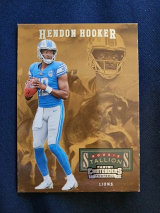 2023 Panini Contenders Rookie Stallions Hendon Hooker