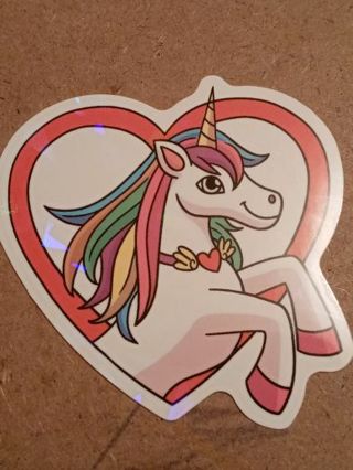 Unicorn Cool new one vinyl sticker no refunds regular mail only Very nice these are all nice