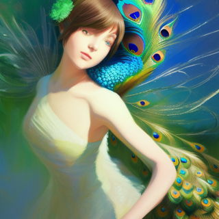 Listia Digital Collectible: Peacock Fairy