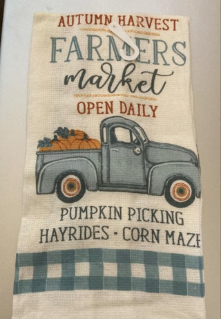 Fall Decorative Kitchen Towel # 4