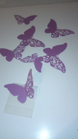 Pretty butterfly decorations