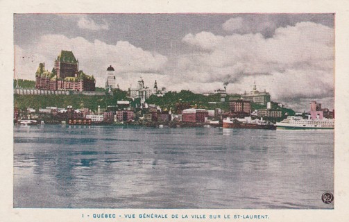 Vintage Used Postcard: gin: Canada