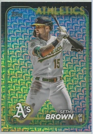 2024 Topps Series One-Seth Brown-Foil Alternate