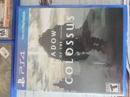 PS-4 Video Game Shadow of the colossus