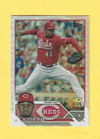 2023 Topps Series 2 Alexis Diaz Rainbow rookie insert RC Reds Baseball Card