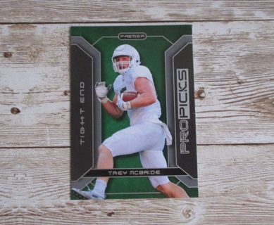 Pro Picks 2022 Trey Mcbride # PP-49 football trading cards