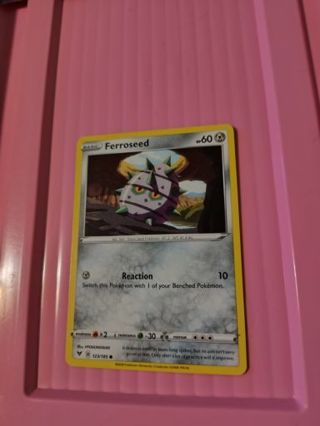Ferroseed Pokemon Card