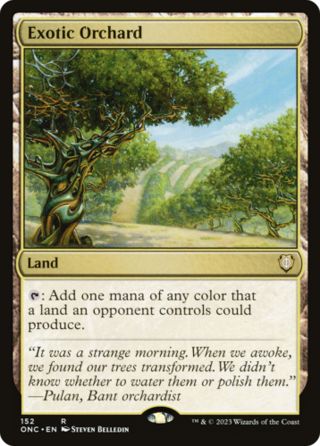 MTG 2023 Exotic Orchard  Phyrexia: All Will Be One Rare - 152