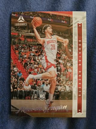 2021-22 Panini Chronicles Luminance Rookie Alperen Sengun