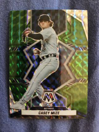 2022 Panini Mosaic Green Casey Mize