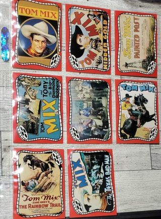 8 Tom Mix 1993 Cards!