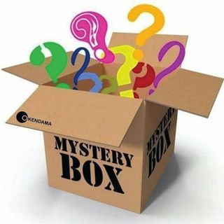 Mystery box of children's toys