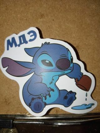 Stitch Cute new vinyl sticker no refunds regular mail only Very nice these are all nice