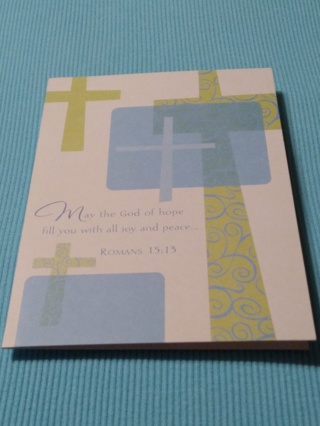 Scripture Notecard - Crosses