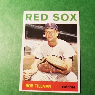 1964 - TOPPS BASEBALL CARD NO. 112 - BOB TILLMAN - RED SOX