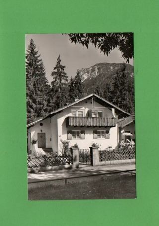 old Postcard - Haus Steiniger, Oberstdorf, Germany