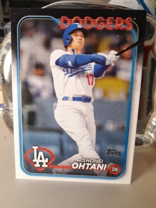 2024 Shohei Ohtani Topps Neon LA Dodgers