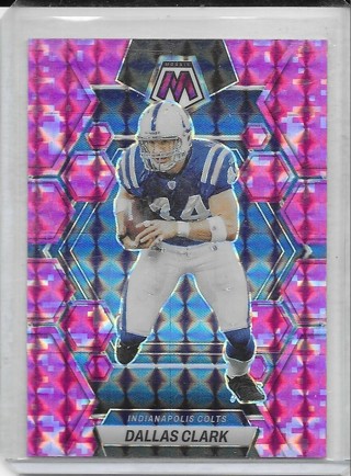 Dallas Clark 2023 Mosaic Mosaic Camo Pink #99