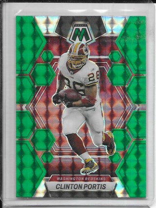 Clinton Portis 2023 Mosaic Mosaic Green #249