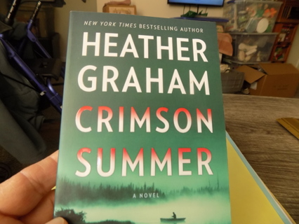 Crimson Summer a novel by Heather Graham paperback new