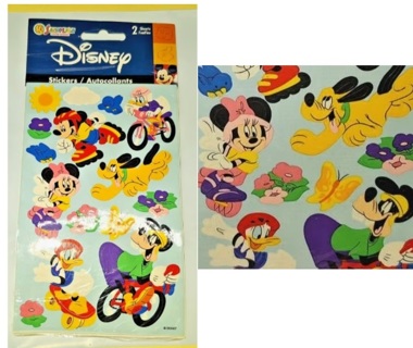 Sealed Vintage Sandy Lion MICKEY MOUSE & FRIENDS Stickers