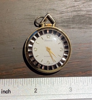 lUCERNE ANTIMAGNETIC SWISS POCKET WATCH