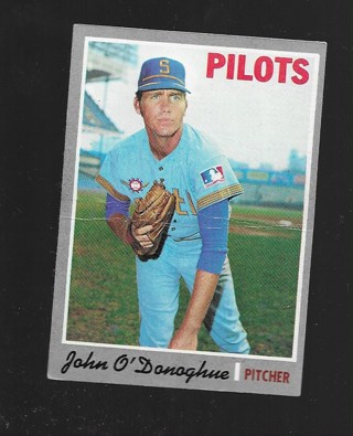 1970 TOPPS JOHN O DONOGHUE#441