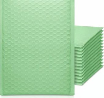 ➡️NEW⭕(1) 4×8" LIGHT GREEN BUBBLE MAILER⭕