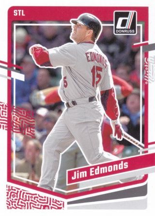 Jim Edmonds 2023 Panini Donruss St. Louis Cardinals