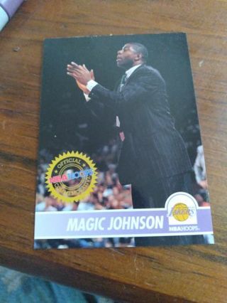 Magic Johnson card