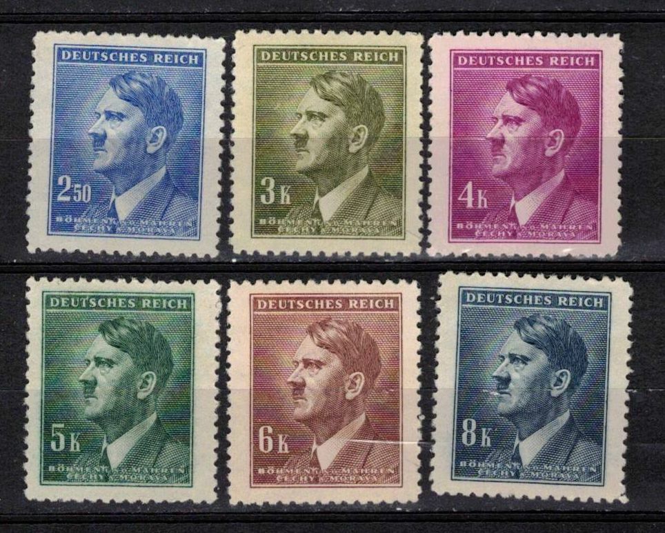 Free: Bohemia WW2 German Occupation 2k50-8k Values