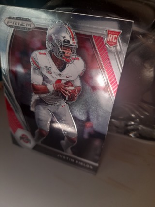Justin Fields ROOKIE Ohio State PRIZM CHROME WITH TRACKING