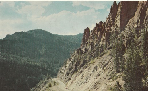 Vintage Unused Postcard: o: Wolf Creek Pass, CO