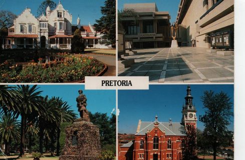 used Postcard from South Africa - multiview Pretoria