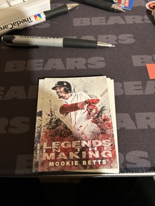 2018 topps legends in the making mookie betts