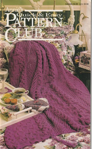 Annie's Quick & Easy Pattern Club Magazine: Crochet, Sewing, Cross Stitch, Knitting #80