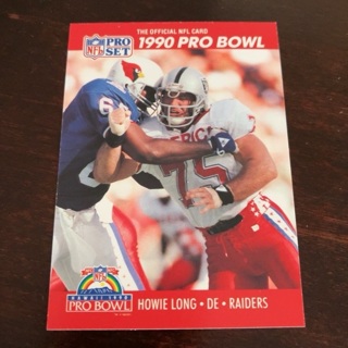 1990 Pro Set - [Base] #351 Pro Bowl - Howie Long 